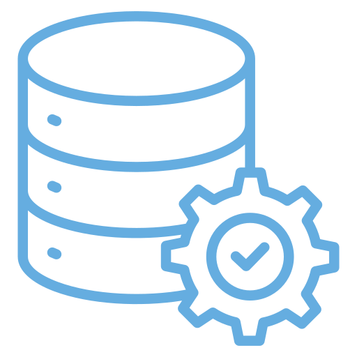 gestión de base de datos icono gratis