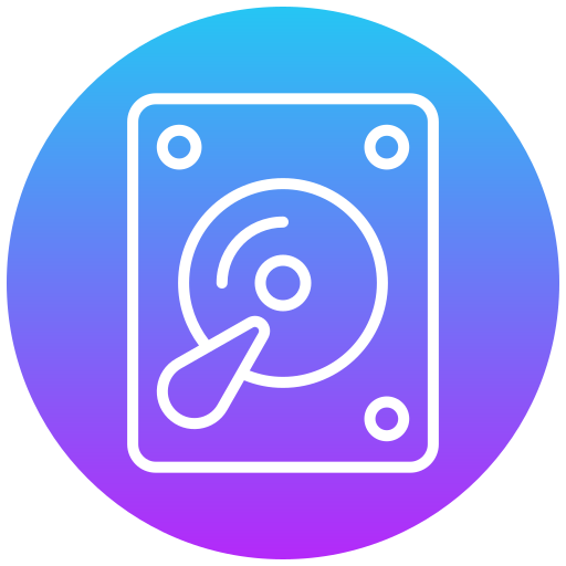 disco duro icono gratis