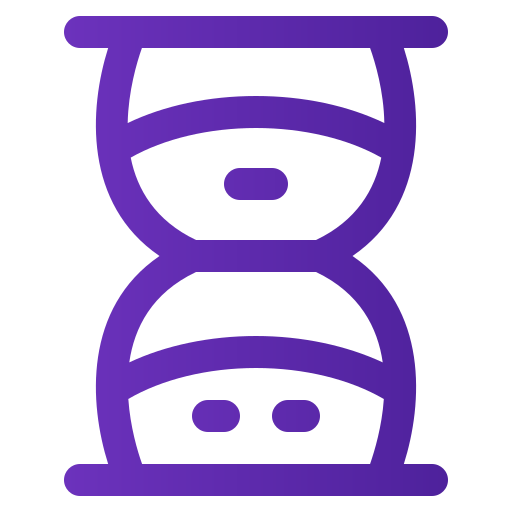 reloj de arena icono gratis