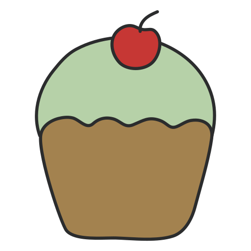 Cupcake free icon