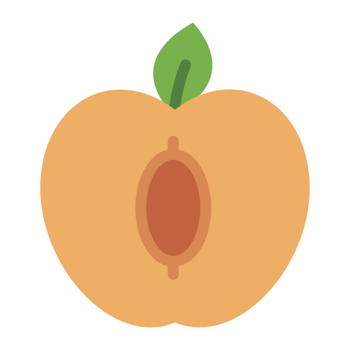 Apricot free icon