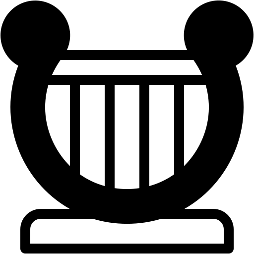 lyre Icône gratuit lyre Icône gratuit
