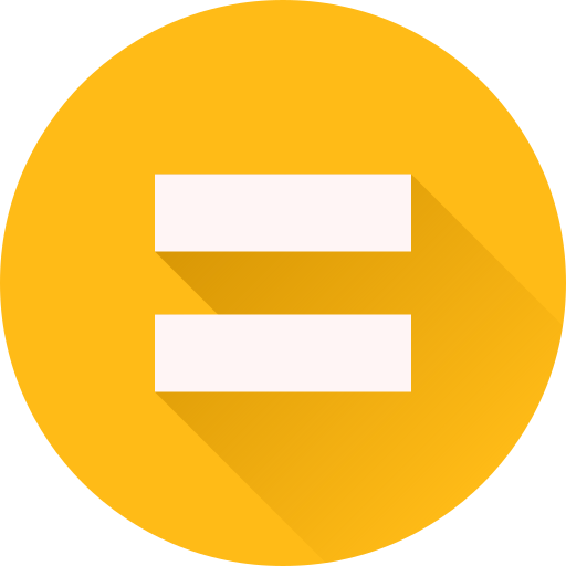 Equal free icon