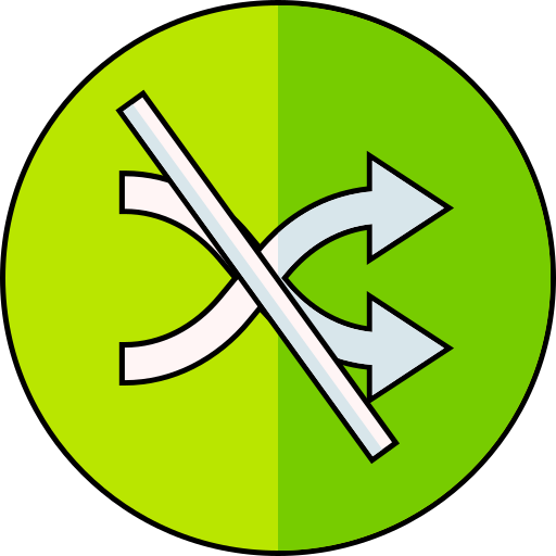 Shuffle off free icon Shuffle off free icon