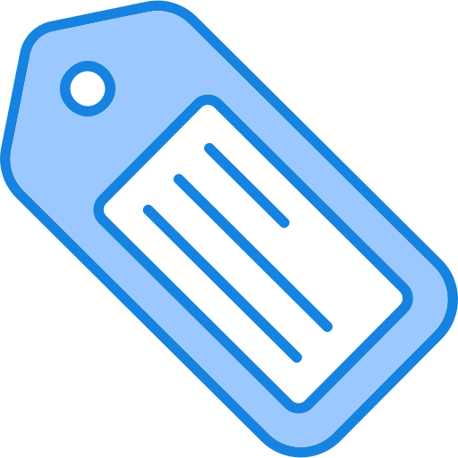 rótulo do produto grátis ícone