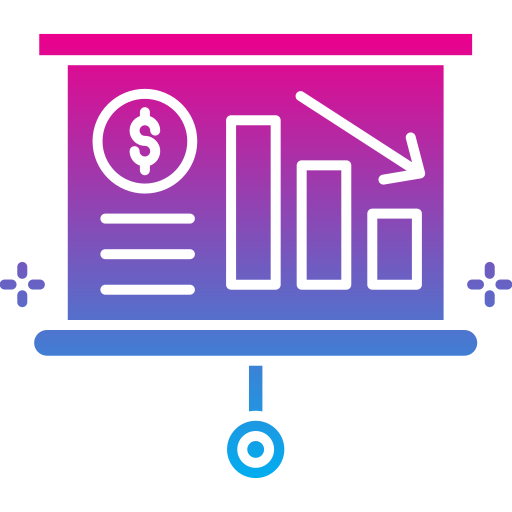 tabla de perdidas icono gratis