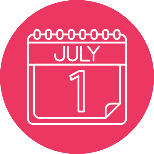 Июль бесплатно иконка