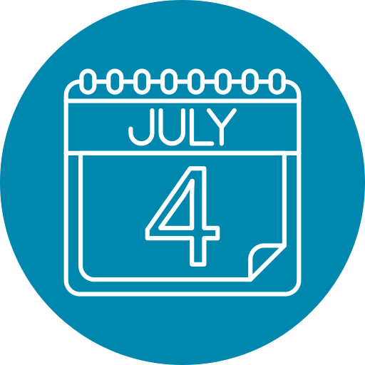 Июль бесплатно иконка