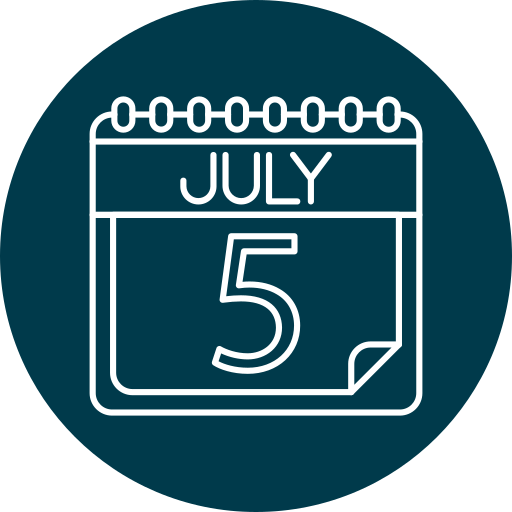 Июль бесплатно иконка