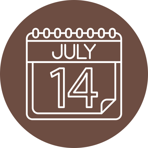 Июль бесплатно иконка