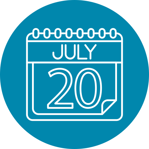 Июль бесплатно иконка