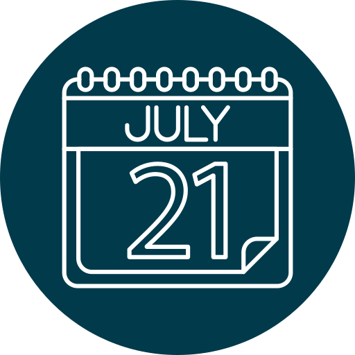 Июль бесплатно иконка