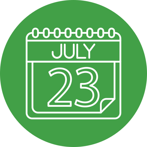 Июль бесплатно иконка