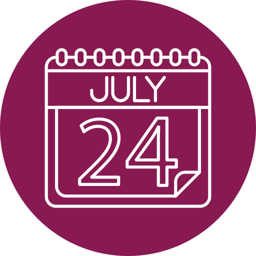 Июль бесплатно иконка