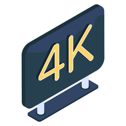 4k icono gratis