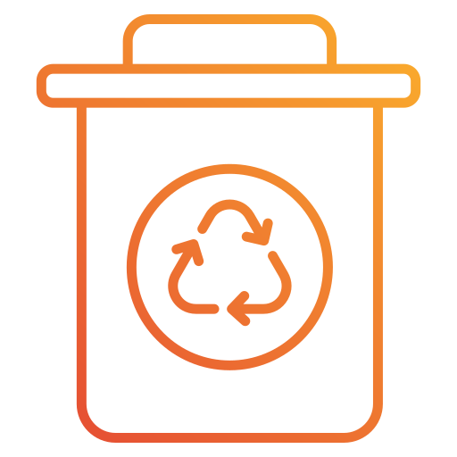 tacho de reciclaje icono gratis