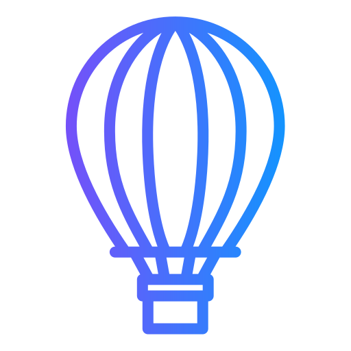 globo aerostático icono gratis