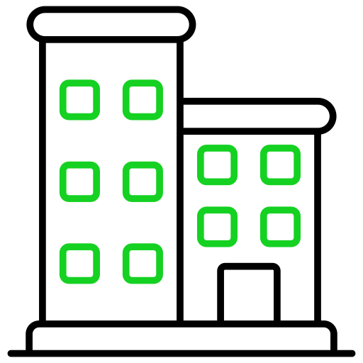 wohngebäude kostenlos Icon wohngebäude kostenlos Icon