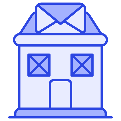 oficina de correos icono gratis