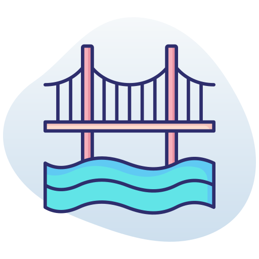 Bridge free icon