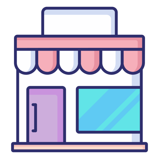 Shop free icon