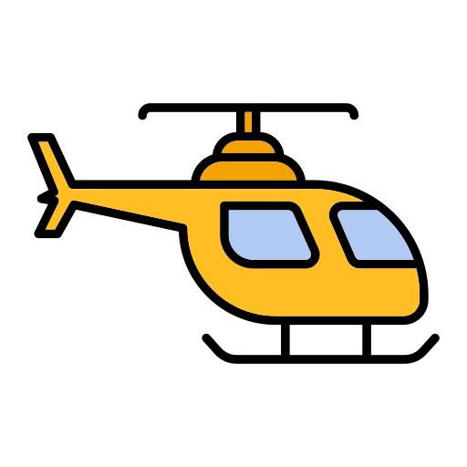 helicóptero grátis ícone