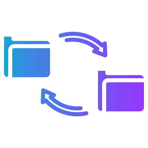 transferir datos icono gratis