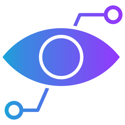 visión icono gratis