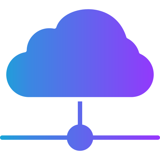 computación en la nube icono gratis