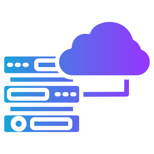 base de datos en la nube icono gratis