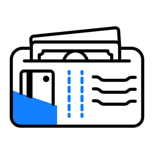 Wallet free icon
