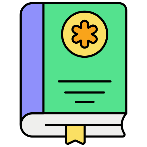 libro medico icono gratis