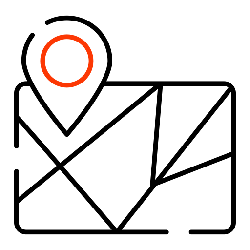 mapa de localización icono gratis