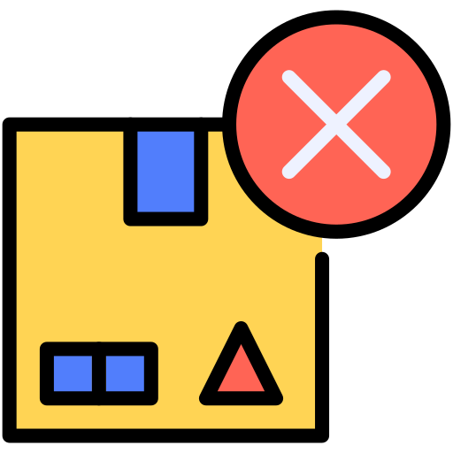 Delivery failed free icon Delivery failed free icon