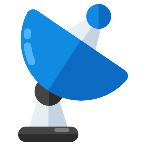 satélites icono gratis