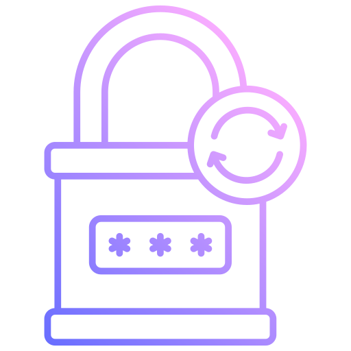 restablecer la contraseña icono gratis