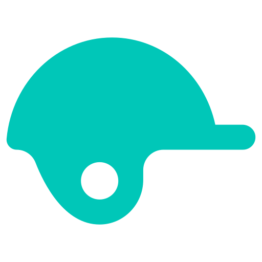 casco de béisbol icono gratis