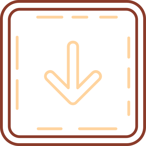 pfeil runter kostenlos Icon