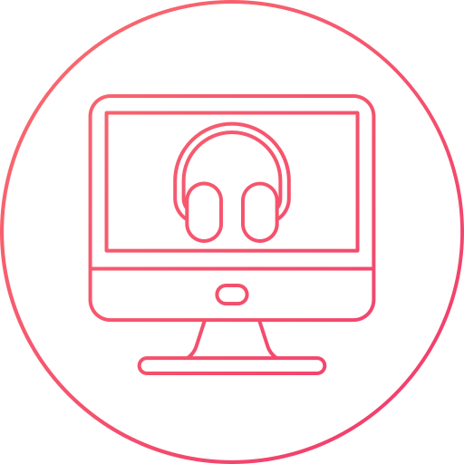 auricular icono gratis