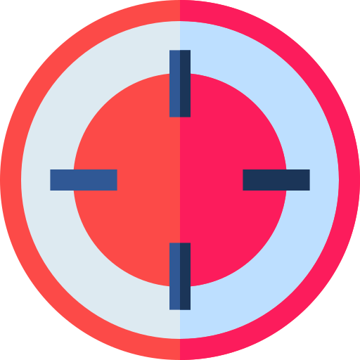 Target Basic Straight Flat icon