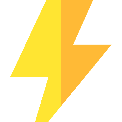 Bolt Basic Straight Flat icon