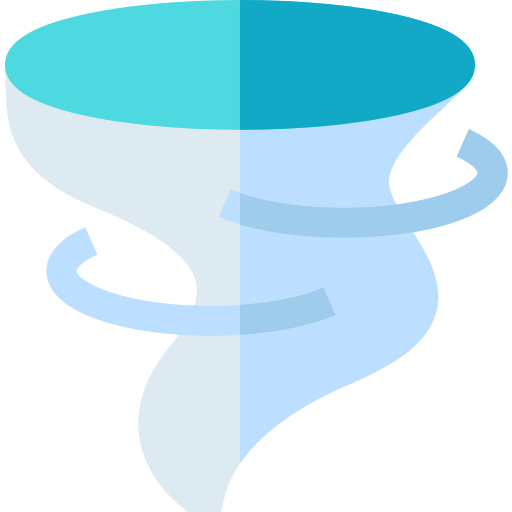 Tornado free icon