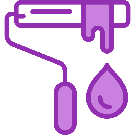 Paint roller free icon