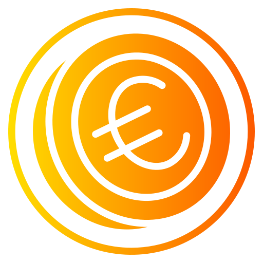 euro icono gratis