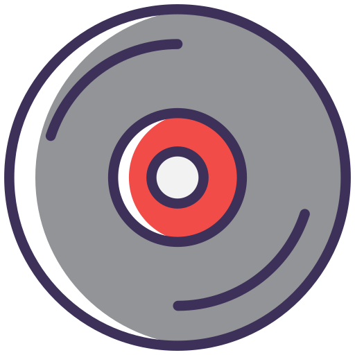 Vinyl record free icon Vinyl record free icon