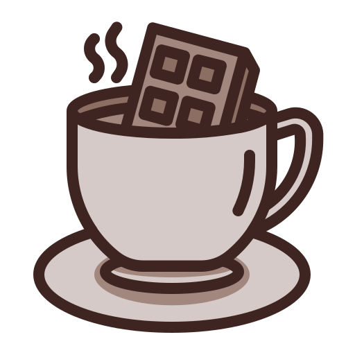 chocolate caliente icono gratis