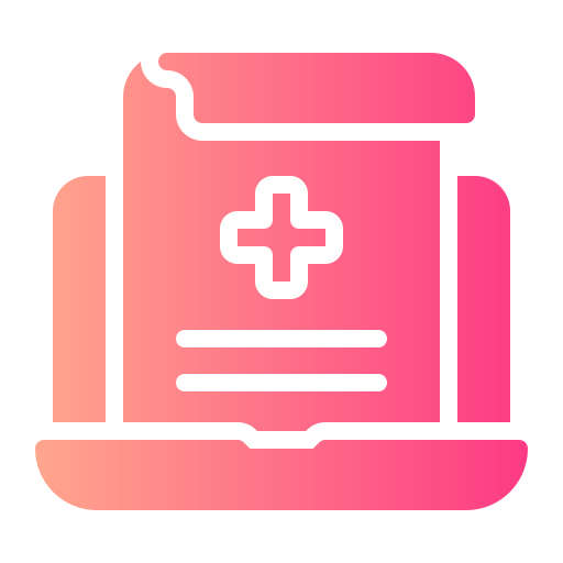 historial médico icono gratis