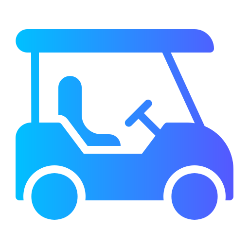 carro de golf icono gratis