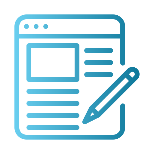 Blogging free icon Blogging free icon