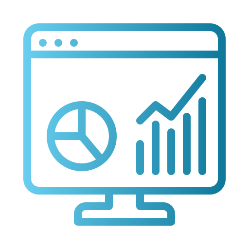 análisis de datos icono gratis